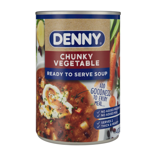 DENNY Chunky Vegetable Ready To Serve Soup 400g