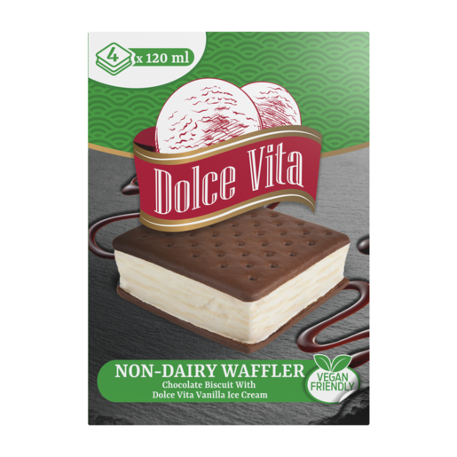 Dolce Vita Non-Dairy Waffler 4 x 120ml