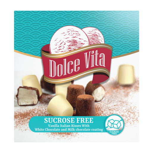 Dolce Vita Sucrose Free Italian Kisses 340g