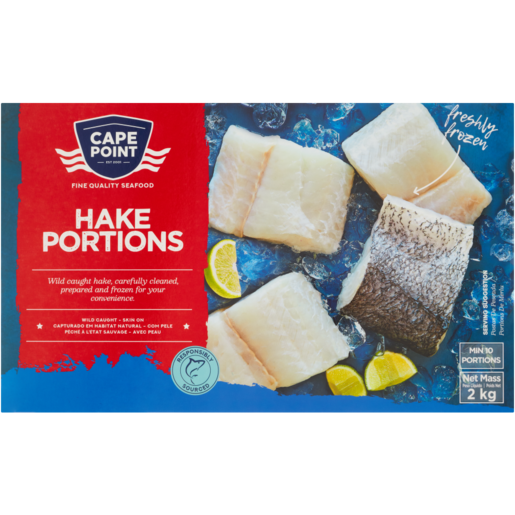 Cape Point Hake Portions 2kg