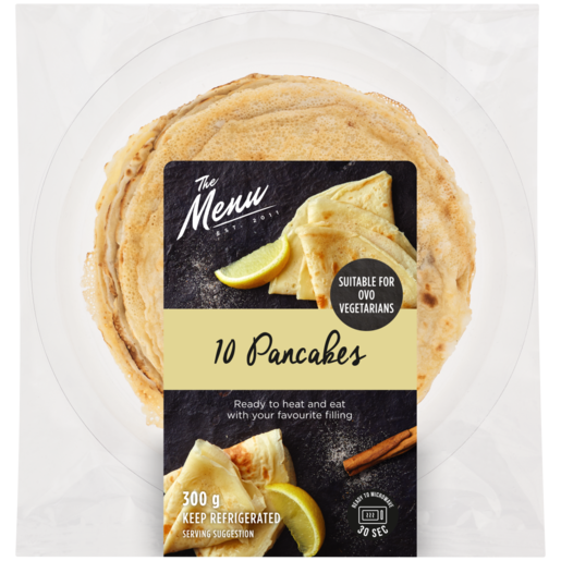 The Menu Pancakes 10 Pack