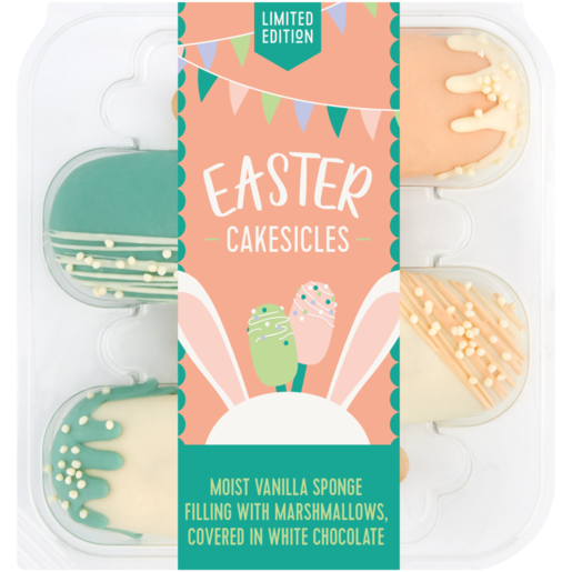 Limited Edition Easter Cake Slices 4 Pack