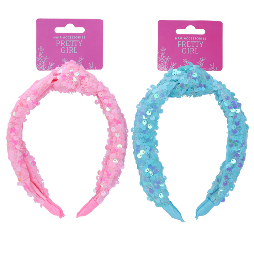 Pretty Girl Ice Princess Sequins Aliceband (Assorted Item - Supplied At Random)