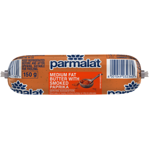 Parmalat Smoked Paprika Medium Fat Butter 150g