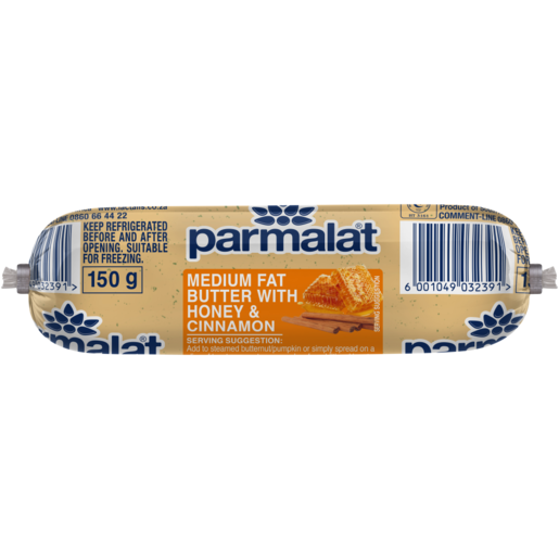 Parmalat Honey & Cinnamon Medium Fat Butter 150g