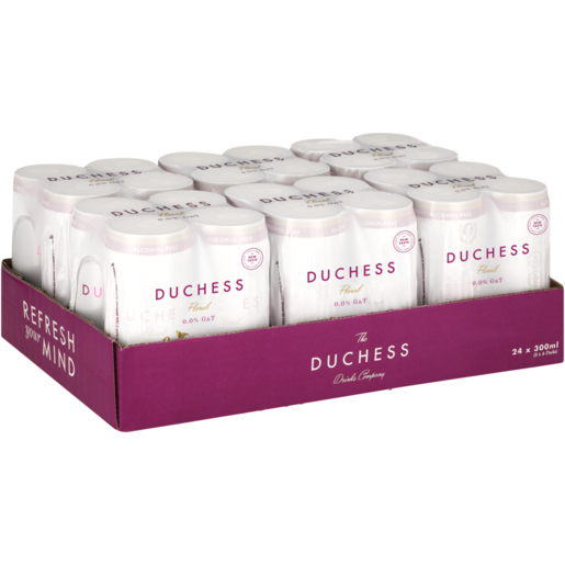 Duchess Floral Alcohol Free Gin & Tonic 24 x 300ml
