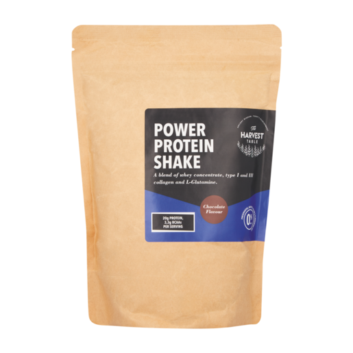 The Harvest Table Chocolate Flavour Power Protein Shake 500g