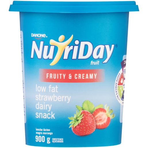 Danone NutriDay Strawberry Fruity & Creamy Low Fat Dairy Snack 900g