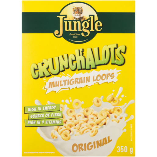 Jungle Crunchalots Original Multigrain Loops 350g