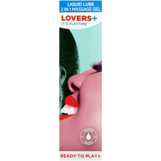 Lovers Plus 2-in-1 Massage Gel Liquid Lube 100ml