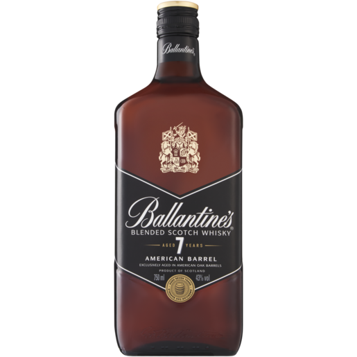 Ballantine's 7 American Barrel Blended Scotch Whisky Bottle 750 ml