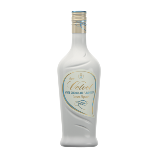 Cape Velvet White Chocolate Flavoured Cream Liqueur Bottle 750ml