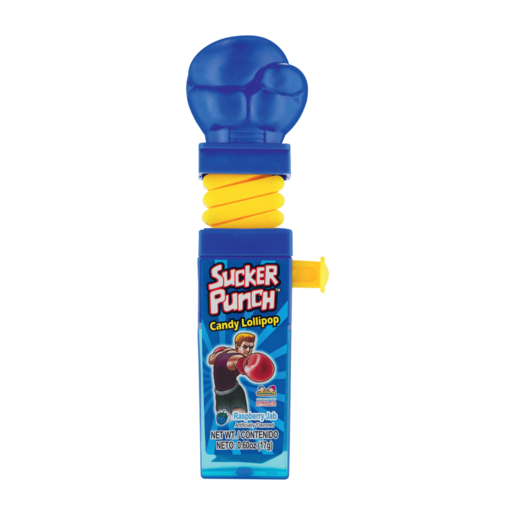 Kidsmania Sucker Punch Candy Lollipop 17g (Flavour May Vary)