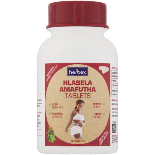 Herbex Hlasela Amafutha Tablets 30 Pack