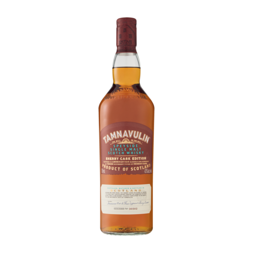 Tamnavulin Speyside Single Malt Scotch Whisky Sherry Cask Edition Bottle 750ml