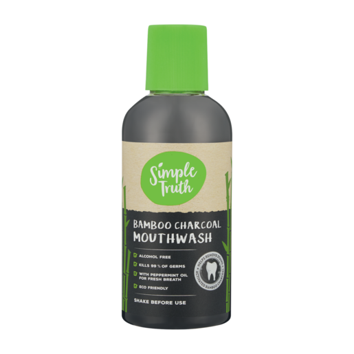 Simple Truth Bamboo Charcoal Mouthwash 500ml
