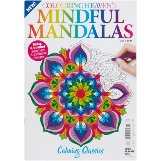 Colouring Heaven Mindful Mandalas Colouring Book 