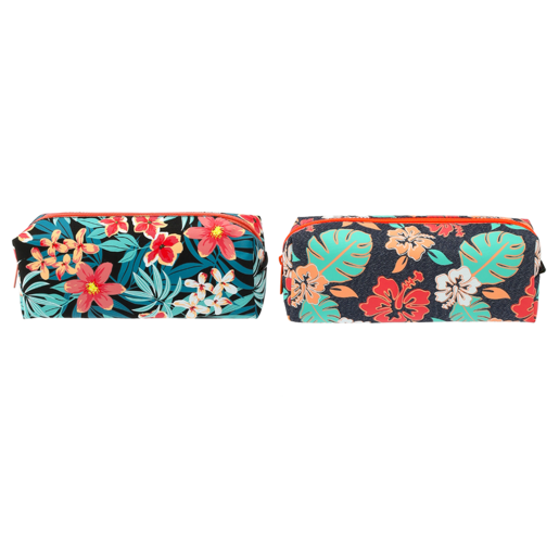 Floral Tropical Pencil Bag (Colour May Vary)
