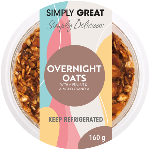 Simply Great Overnight Oats 160g 