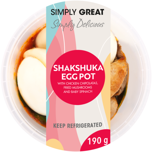 Simply Great Shakshuka Egg Pot 190g 