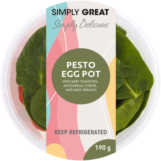 Simply Great Pesto Egg Pot 190g 