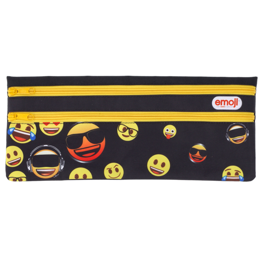 Emoji 2 Zip Pencil Bag 30cm
