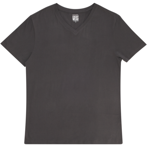 Every Wear Grey V-Neck T-Shirt S - XXL 