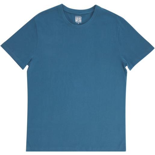 Every Wear Blue Crewneck T-Shirt S - XXL 