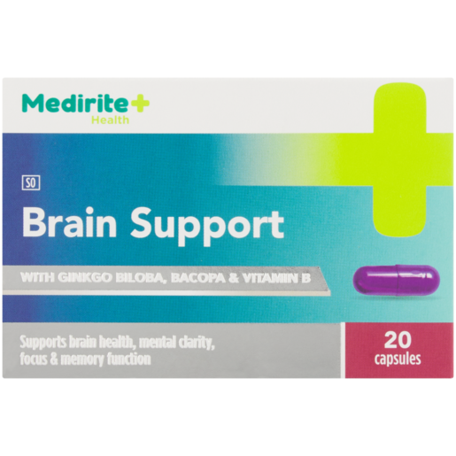 Medirite Brain Support Capsules 20 Pack