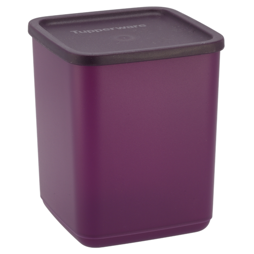 Tupperware Purple Stacking Square Storage Container 1.8L