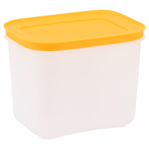 Tupperware Orange Freezer Mates Container 1.1L