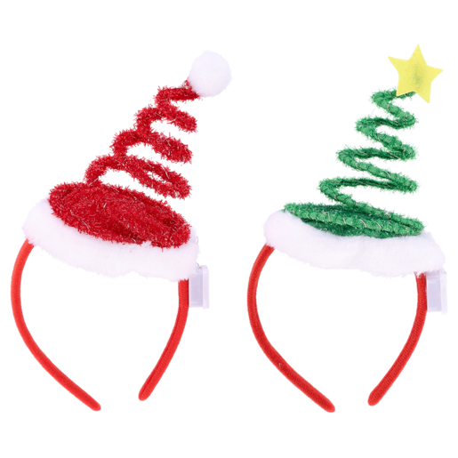 Santa's Choice LED Light Christmas Headband Accessory (Assorted Item - Supplied At Random)