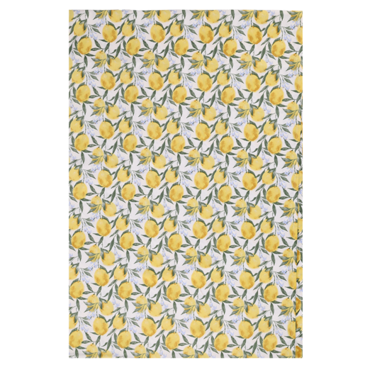 Essentials Yellow Lemon Tablecloth 150x2cm