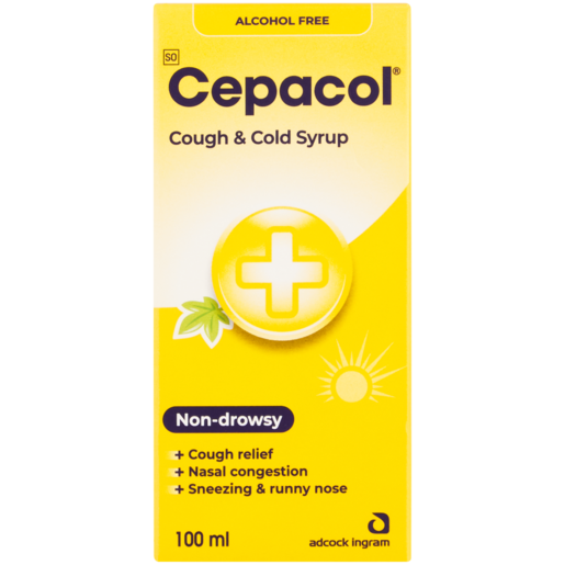 Cepacol Non-Drowsy Cough & Cold Syrup 100ml
