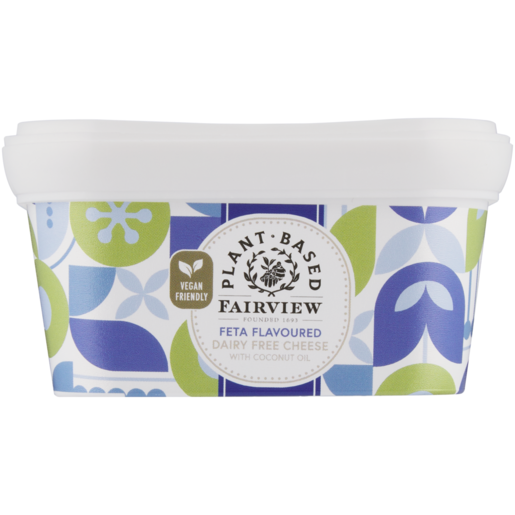 Fairview Plant-Based Feta Flavoured Dairy Free Cheese 230g