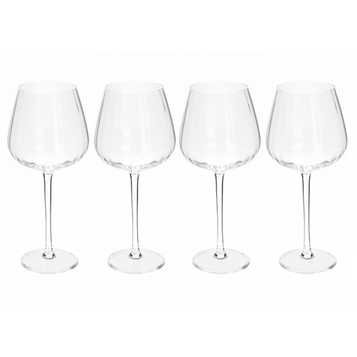 Optic White Wine Glass 520ml 4 Piece