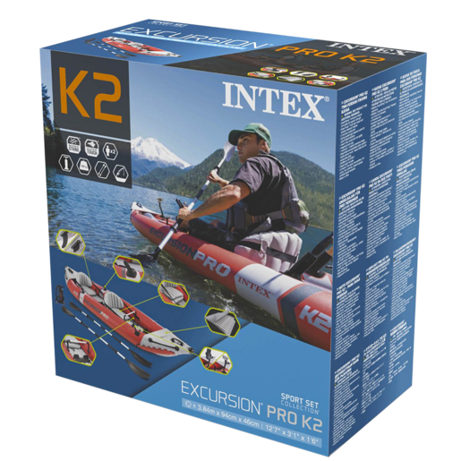 Intex Excursion Pro K2 Kayak 384x94x46cm | Camping & Tent Accessories |  Camping | Outdoor | Checkers ZA