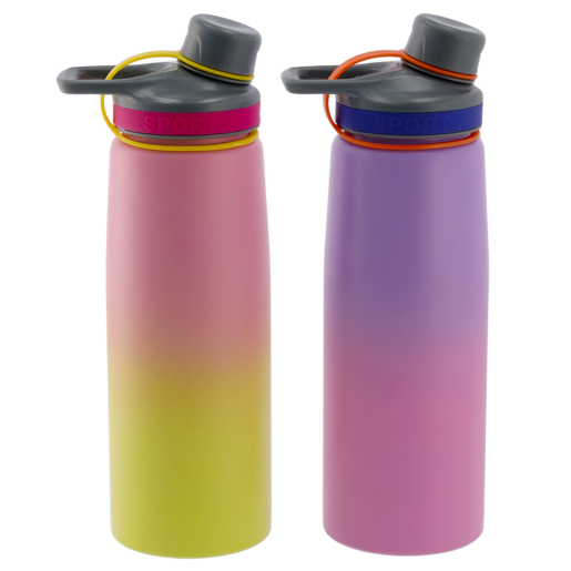 2 Tone Sport Single Wall Thermal Bottle 900ml (Colour May Vary)
