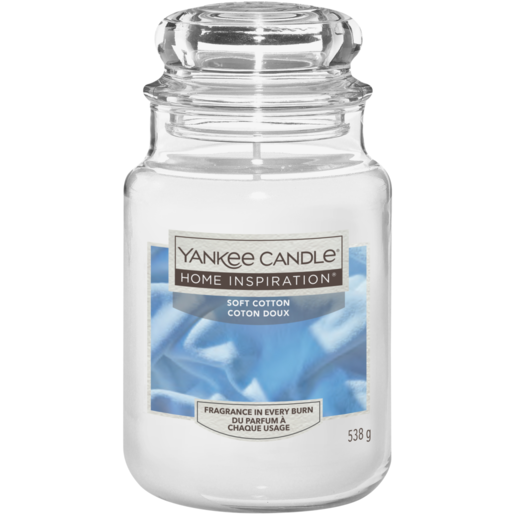 Yankee Candle Home Inspiration Soft Cotton Candle 538g 