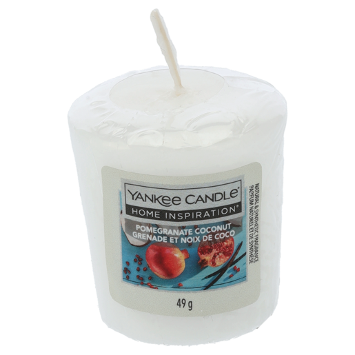 Yankee Votive Pomegranate Coconut Candle