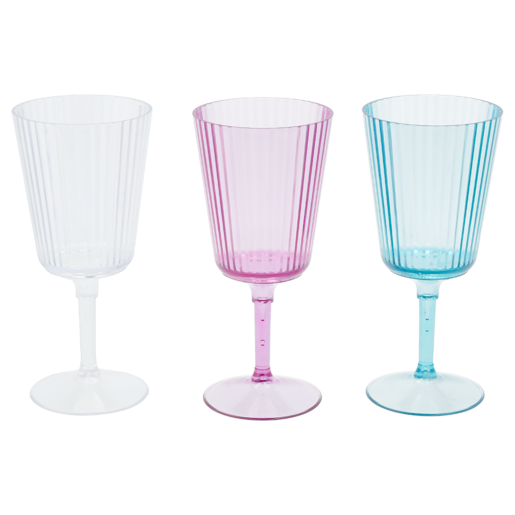 Textured Wine Goblet 220ml (Colour May Vary)