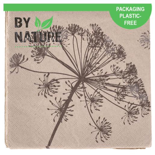 By Nature Pure Botanic Napkins 3 Ply 20 Pack