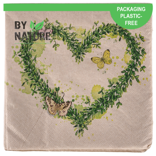 By Nature Green Dream 3 Ply Napkins 20 Pack