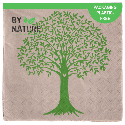 By Nature Tree of Love 3 Ply Napkins 20 Pack