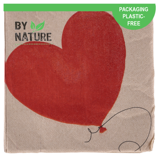 By Nature Big Balloon 3 Ply Napkins 20 Pack