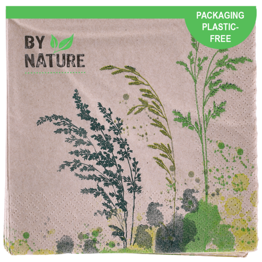 By Nature Green Breeze 3 Ply Napkins 20 Pack