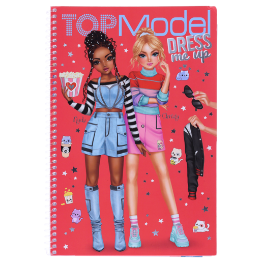 Top Model Large Dress Me Up Book (Type May Vary)