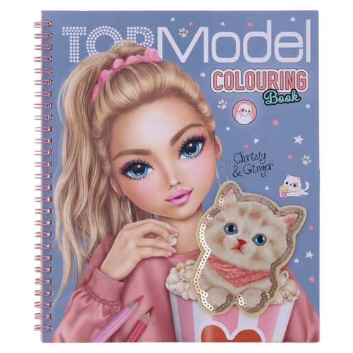 Top Model Teddy Cool Colouring Book (Type May Vary)