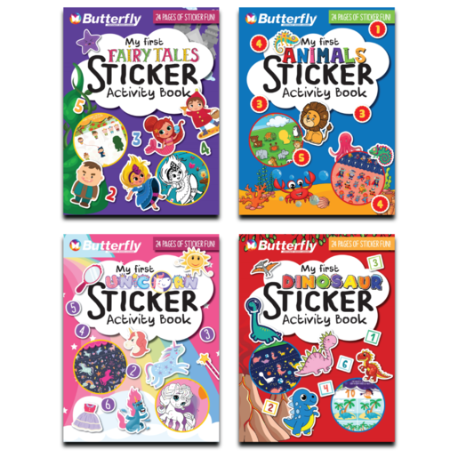 My First Activity Book With Stickers