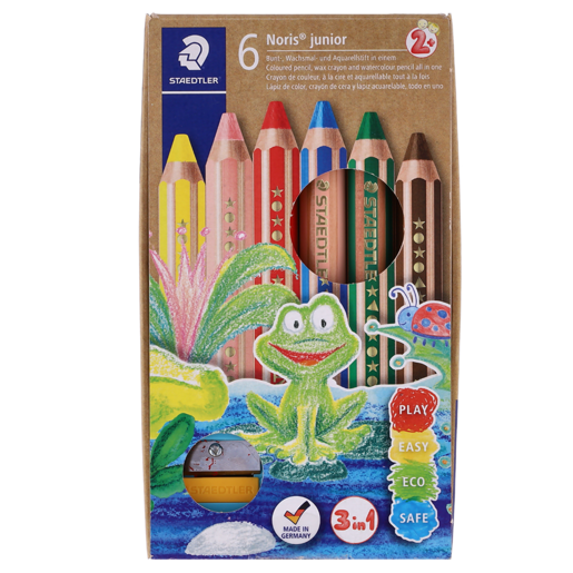 Staedtler Noris Colouring Pencils 6 Pack